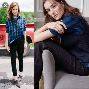 Madewell courier shirt in buffalo check